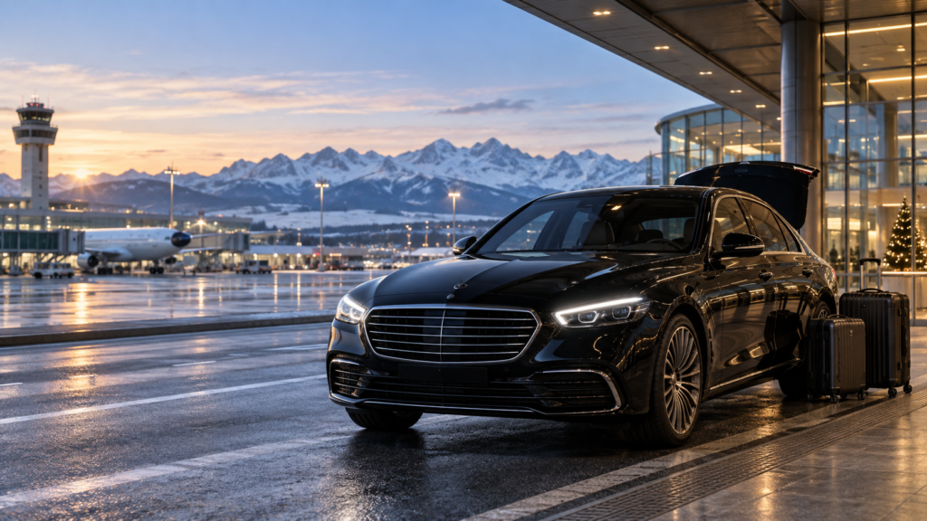 Private transfer from Zurich Airport to St. Moritz